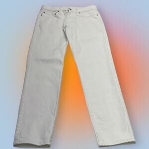 ABERCROMBIE AND FITCH Men’s 30 x 30 White Skinny Stretch Jeans
